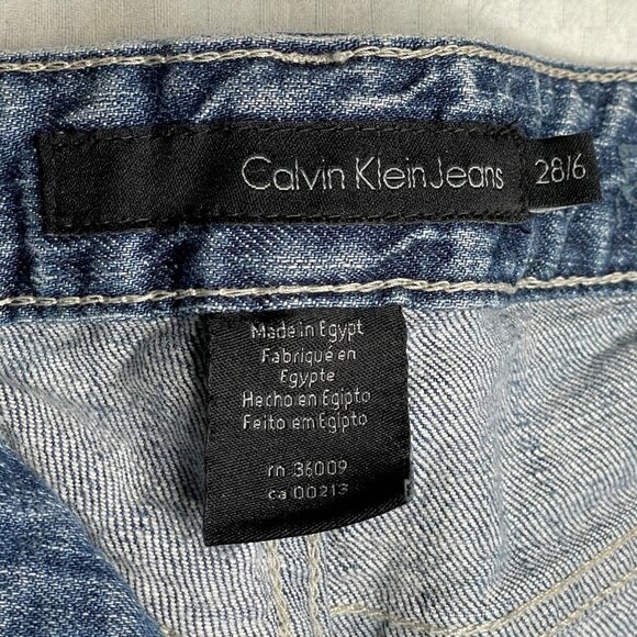 Calvin Klein Light Wash Bootcut Jeans (Size 28/6) - Picture 5 of 5